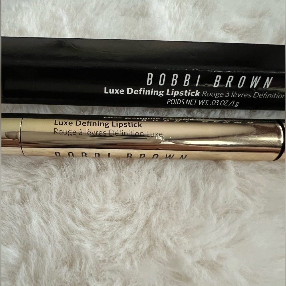 Bobbi Brown Luxe Defining Lipstick Bold Baroque $40 Sold Out Viral Color Smudge - Picture 2 of 10